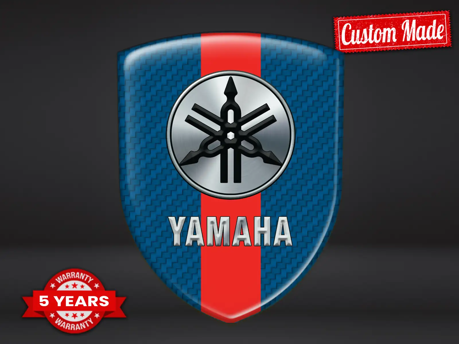 Yamaha Permanente Aufkleber Pro Max Haltbar Stilvoll Design